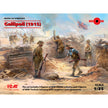 Gallipoli (1915) (ANZAC Infantry (4 figures), Turkish Infantry (4 figures)) Scale 1:35 ICMDS3501 Plastic Model Figures Kit