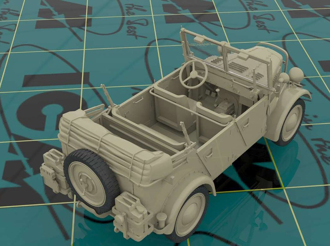 ICM DS3502 Plastic model kit Scale 1:35 Army Group 