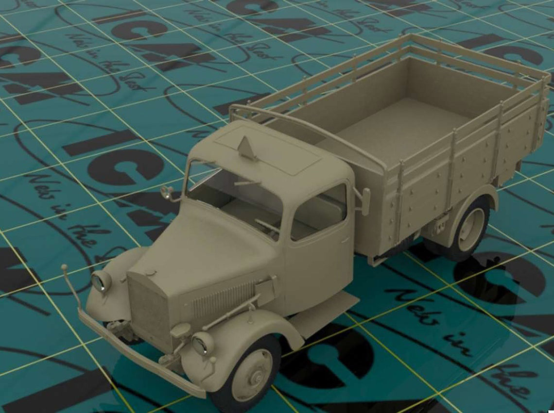 ICM DS3502 Plastic model kit Scale 1:35 Army Group 