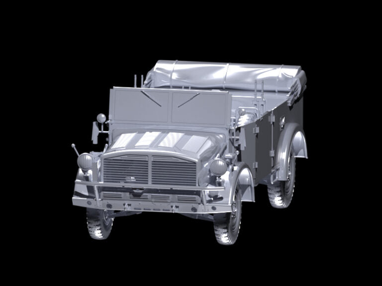 ICMDS3503 model kit Cars 1:35 Wehrmacht Off-Road Kfz.1, Horch 108 Typ 40, L1500A