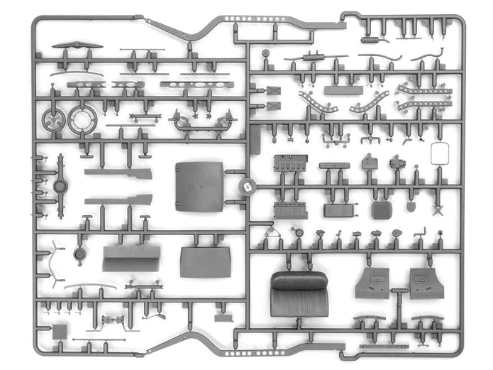 ICM DS3504 model kit 1:35 Wehrmacht Personnel Cars (Kadett K38 Kapitan Admiral)