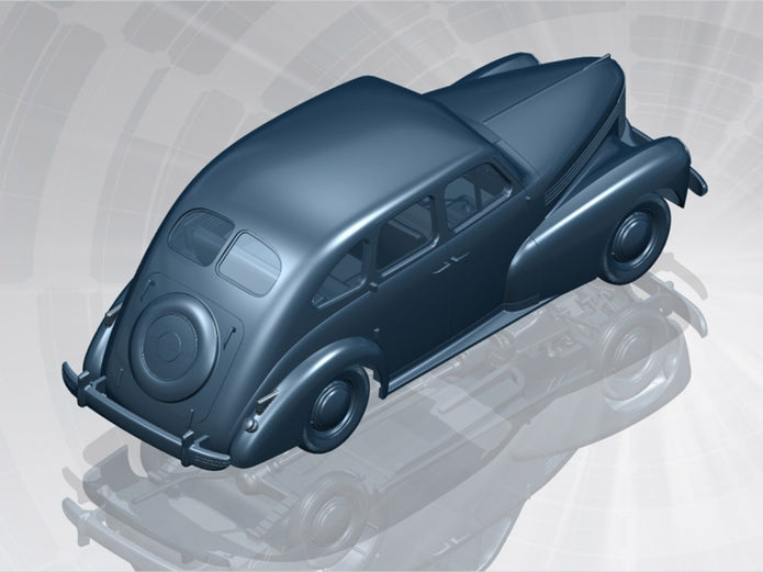 ICM DS3504 model kit 1:35 Wehrmacht Personnel Cars (Kadett K38 Kapitan Admiral)