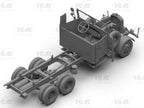ICM DS3508 model Trucks kit 1:35 Wehrmacht 3axle Henschel33D1 KruppL3H163 LG3000