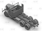ICM DS3508 model Trucks kit 1:35 Wehrmacht 3axle Henschel33D1 KruppL3H163 LG3000