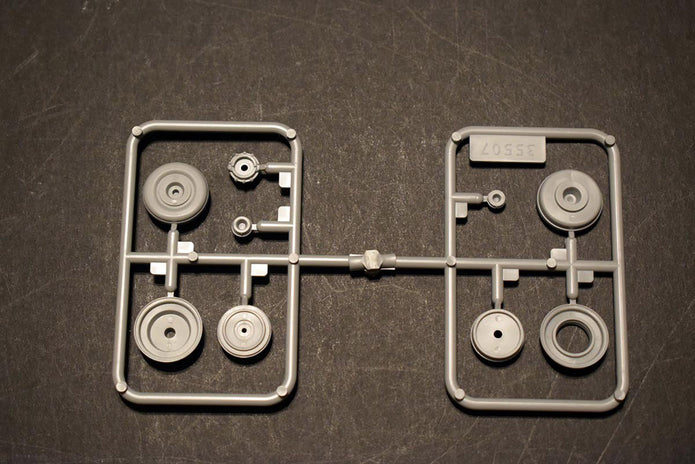 ICM DS3511 Plastic model kit Scale 1:35 WWII British Trucks (3 kits in box)