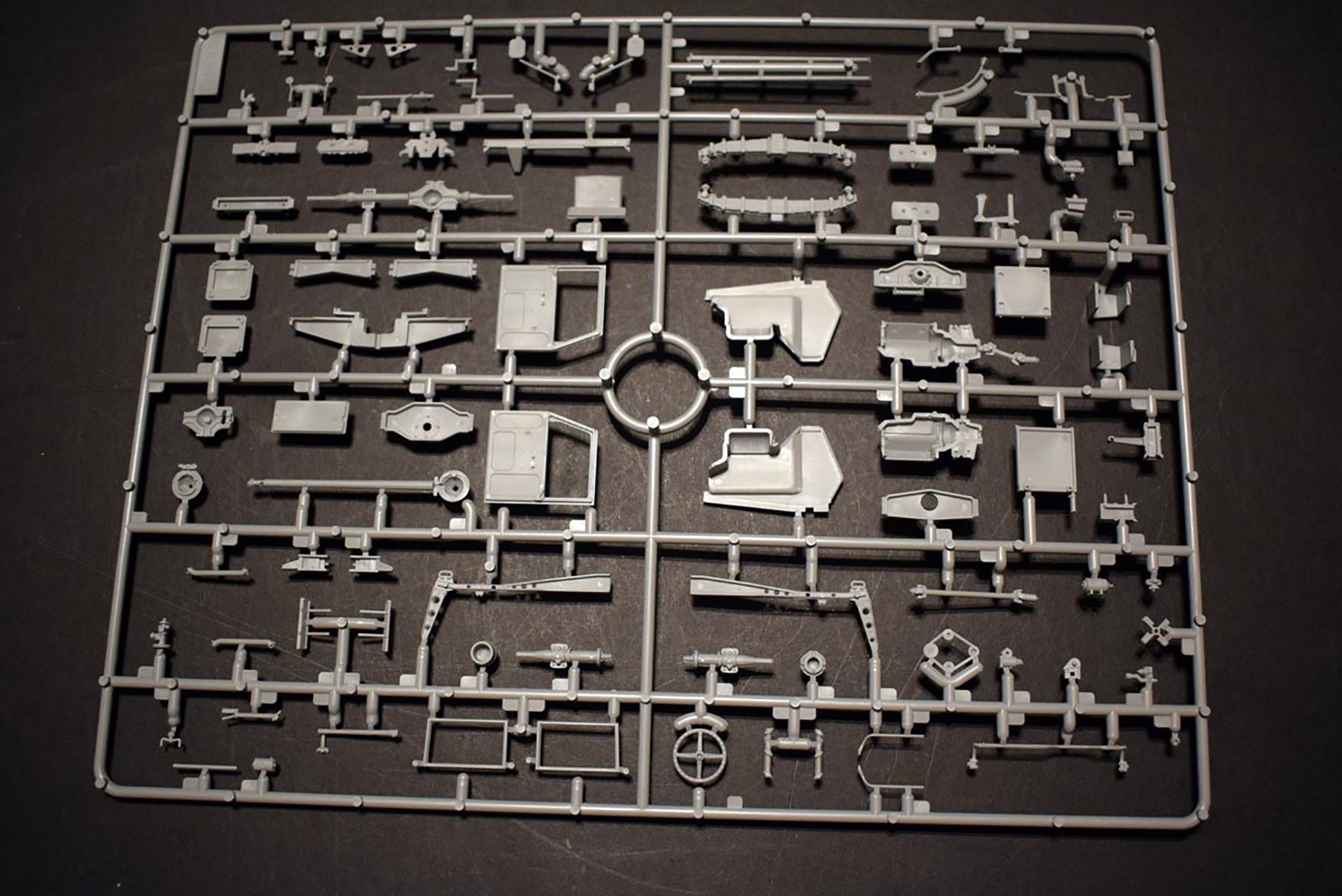 ICM DS3511 Plastic model kit Scale 1:35 WWII British Trucks (3 kits in box)