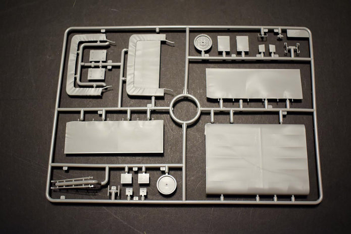 ICM DS3511 Plastic model kit Scale 1:35 WWII British Trucks (3 kits in box)