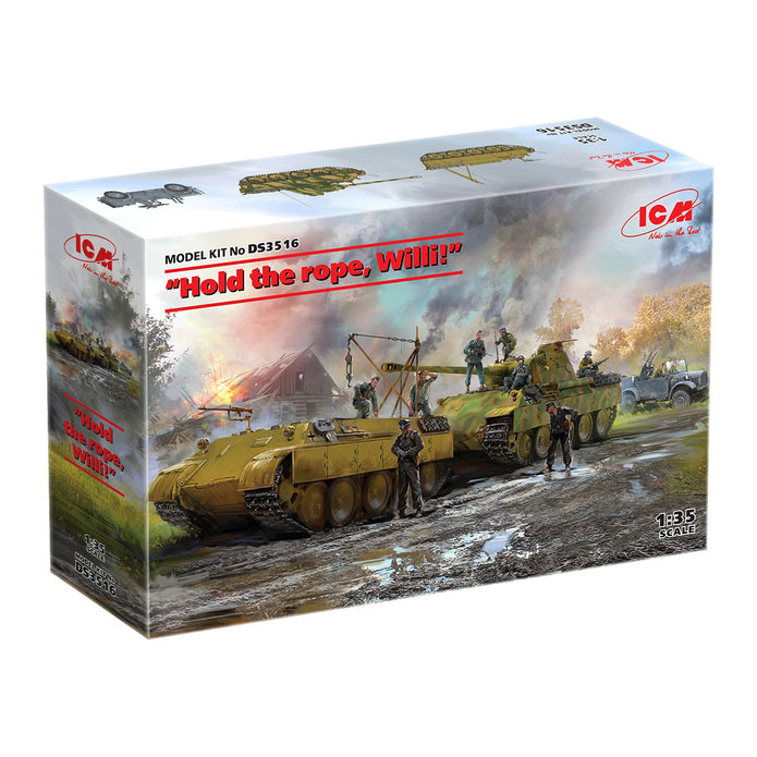 ICM DS3516 Plastic model kit Scale 1:35 ‘Hold the rope, Willie!’ (3 kits in box)