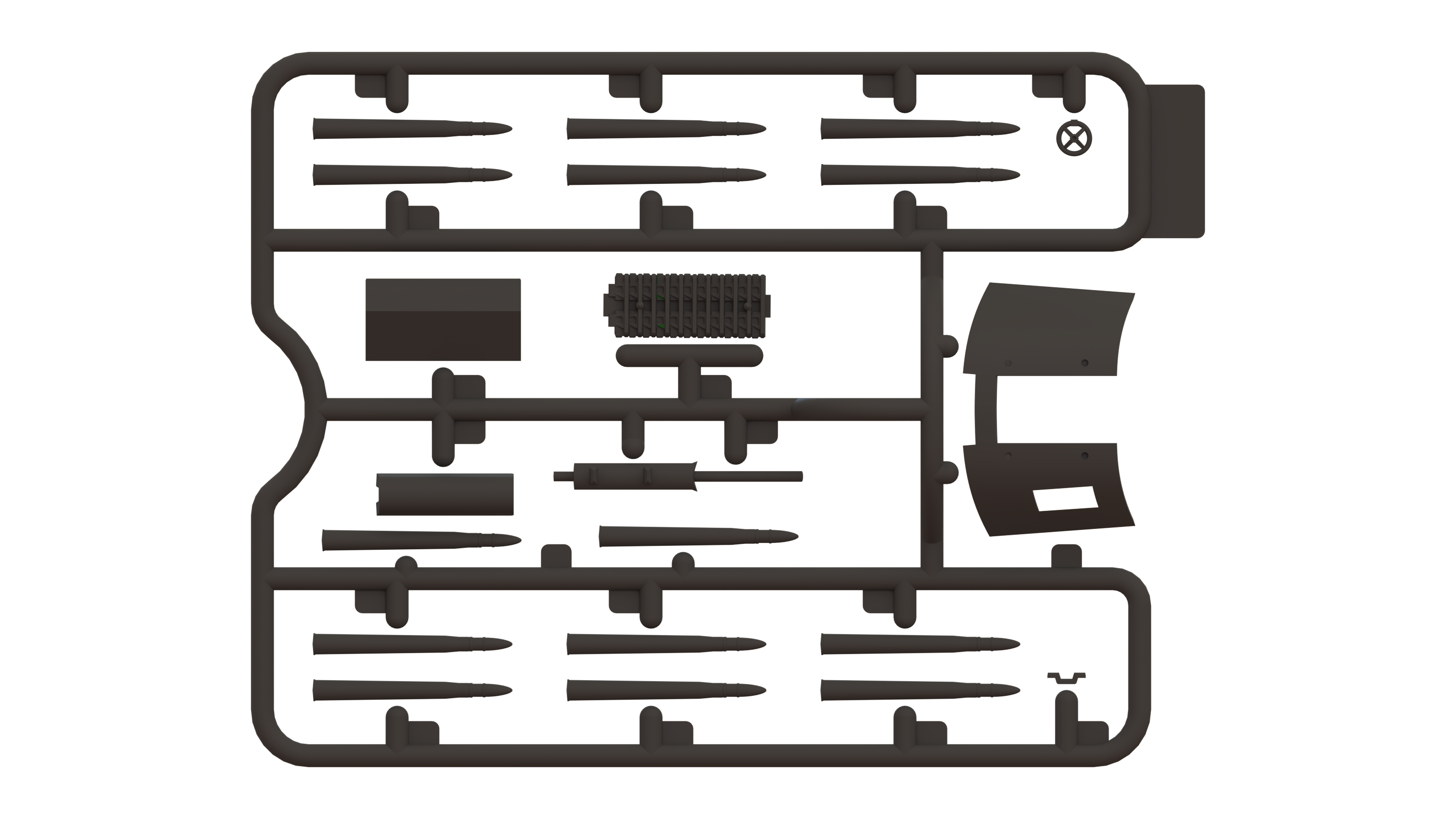 ICM DS3517 model kit 1:35 Mobile brigade 'West' (Schnelle Brigade West), 1943