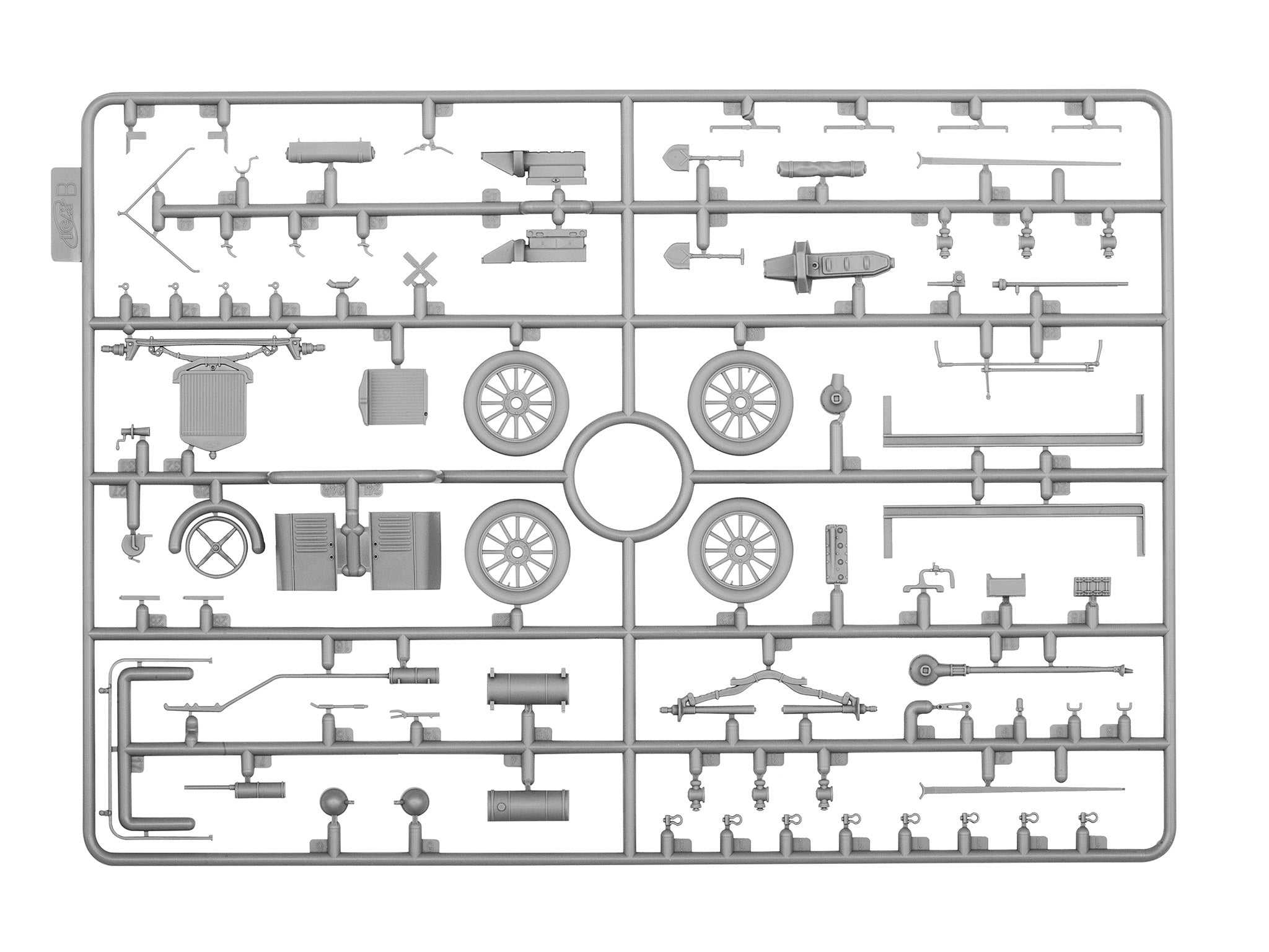 ICM DS3518 kit 1:35 American Expeditionary Force in Europe, 1918 (3 kits in box)
