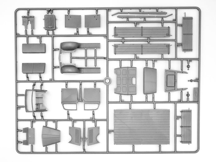 ‘Sankas’ WWII Wehrmacht Ambulance Trucks Plastic Model Kit Scale 1:35 ICM DS3523