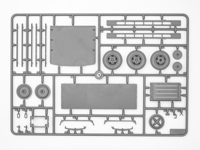 ‘Sankas’ WWII Wehrmacht Ambulance Trucks Plastic Model Kit Scale 1:35 ICM DS3523