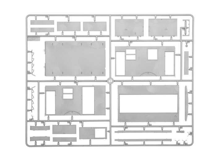 ‘Sankas’ WWII Wehrmacht Ambulance Trucks Plastic Model Kit Scale 1:35 ICM DS3523