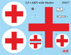 ‘Sankas’ WWII Wehrmacht Ambulance Trucks Plastic Model Kit Scale 1:35 ICM DS3523