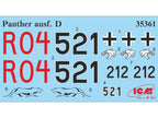 Panzerwaffe Steel Cats Scale 1:35 ICMDS3524 Plastic Model Tank Kit