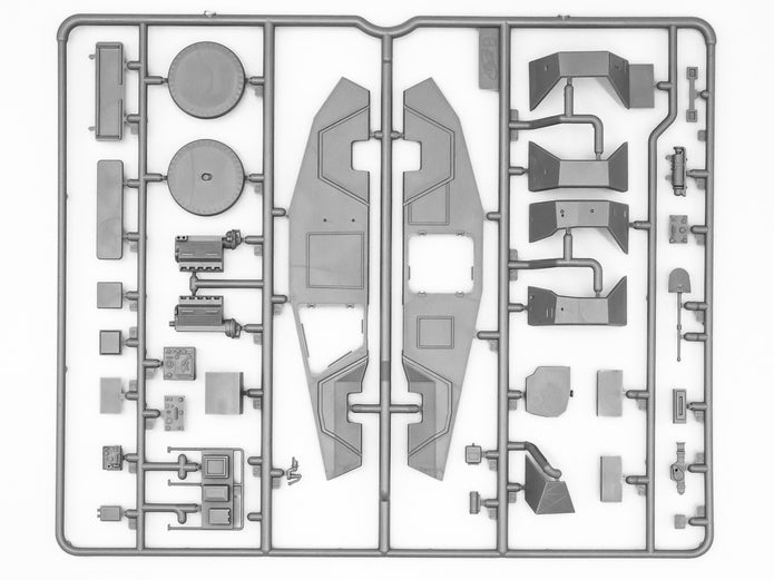 Wehrmacht Armored Vehicles Scale 1:35 ICMDS3525 Plastic Model Armored vehicle Kit