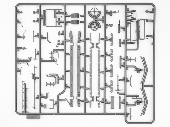 Wehrmacht Armored Vehicles Scale 1:35 ICMDS3525 Plastic Model Armored vehicle Kit