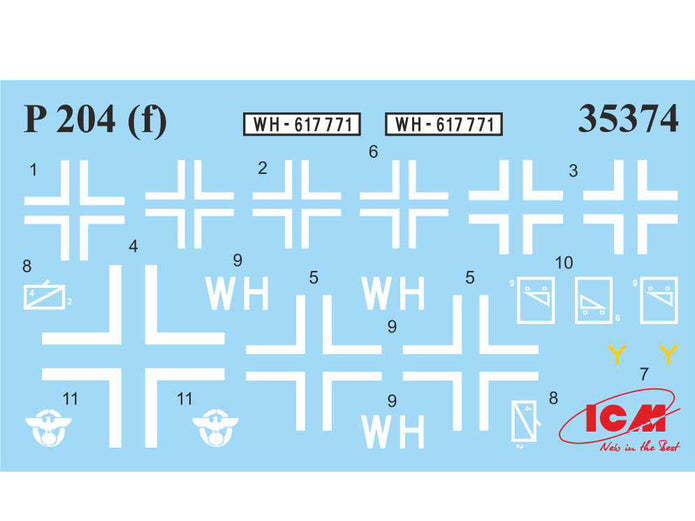 Wehrmacht Armored Vehicles Scale 1:35 ICMDS3525 Plastic Model Armored vehicle Kit