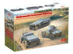 Wehrmacht Armored Vehicles Scale 1:35 ICMDS3525 Plastic Model Armored vehicle Kit