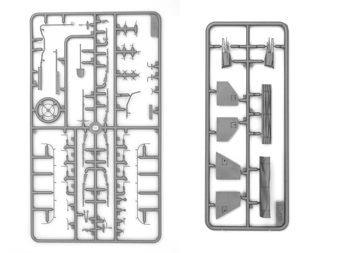 Wehrmacht Self-propelled AA vehicles Scale 1:35 ICMDS3526 Plastic Model Car Kit
