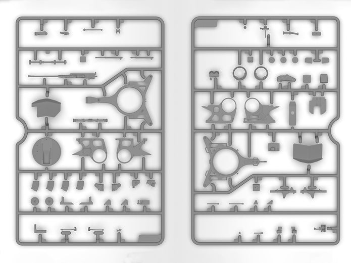 Wehrmacht Self-propelled AA vehicles Scale 1:35 ICMDS3526 Plastic Model Car Kit