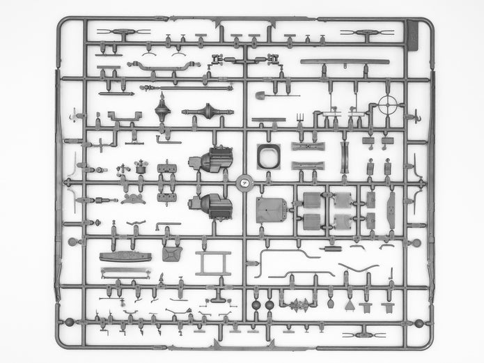 Wehrmacht Self-propelled AA vehicles Scale 1:35 ICMDS3526 Plastic Model Car Kit