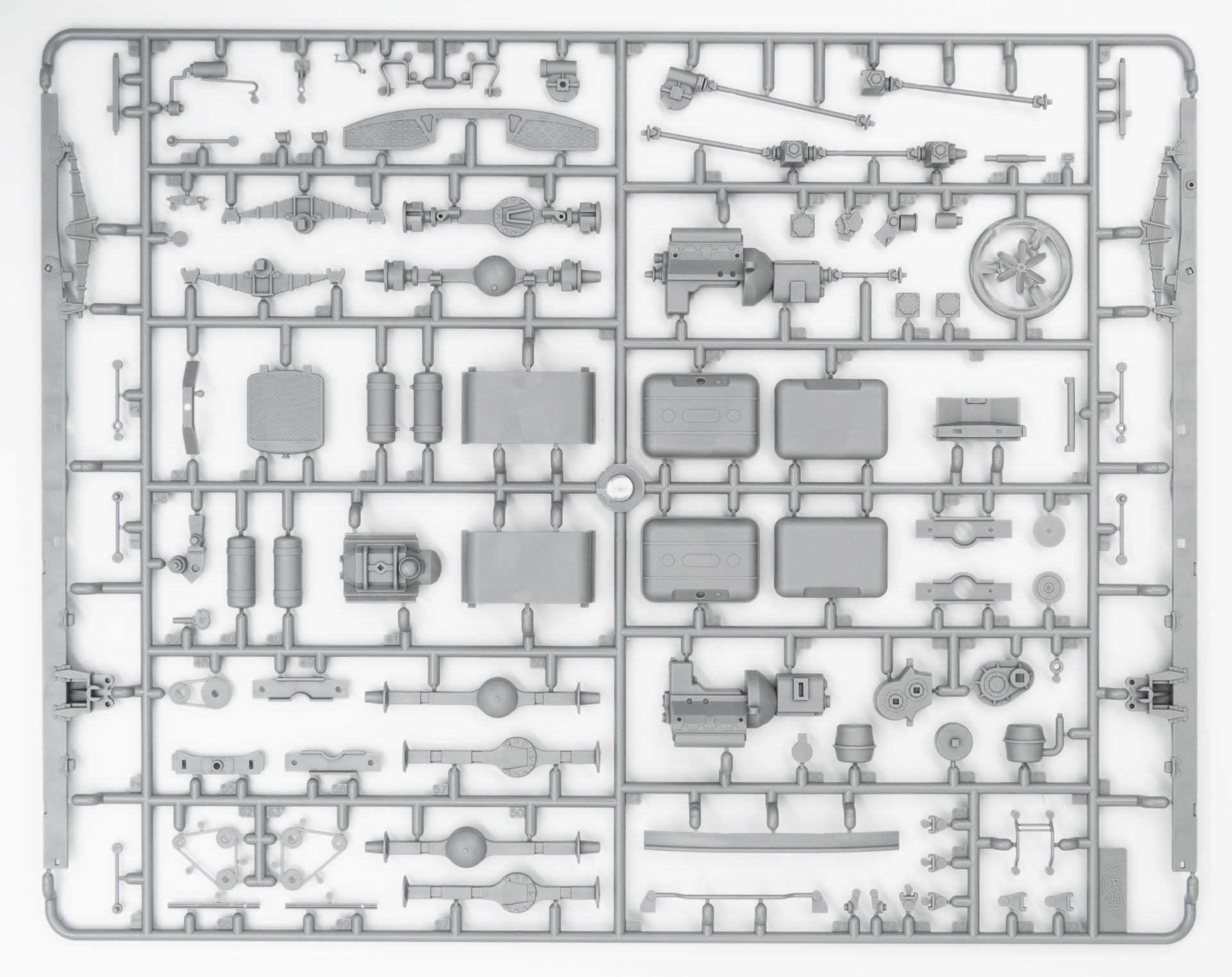 Fire trucks of Ukraine Scale 1:35 ICMDS3527 Plastic Model Truck Kit