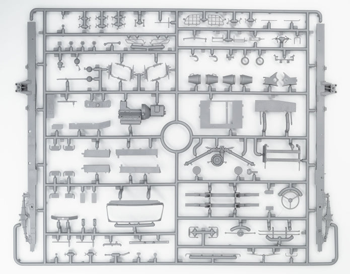 Fire trucks of Ukraine Scale 1:35 ICMDS3527 Plastic Model Truck Kit