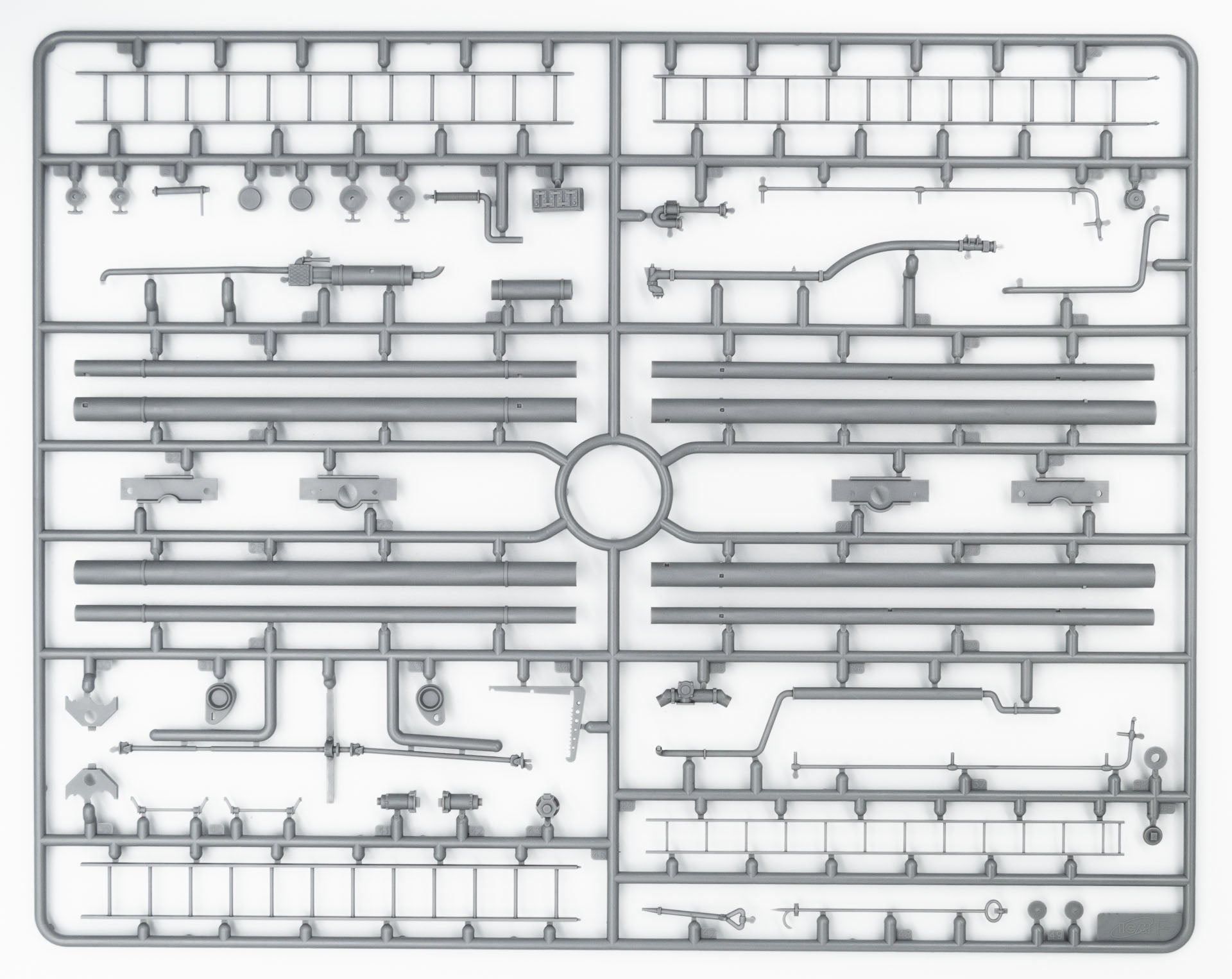 Fire trucks of Ukraine Scale 1:35 ICMDS3527 Plastic Model Truck Kit