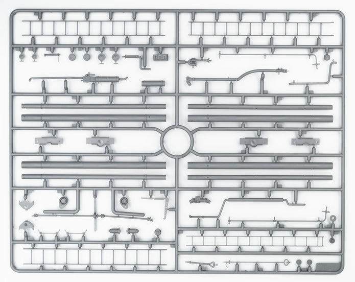 Fire trucks of Ukraine Scale 1:35 ICMDS3527 Plastic Model Truck Kit