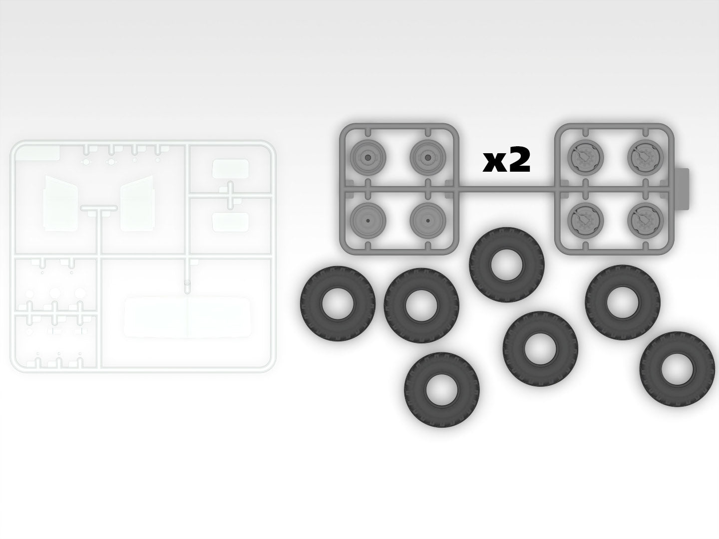 Fire trucks of Ukraine Scale 1:35 ICMDS3527 Plastic Model Truck Kit