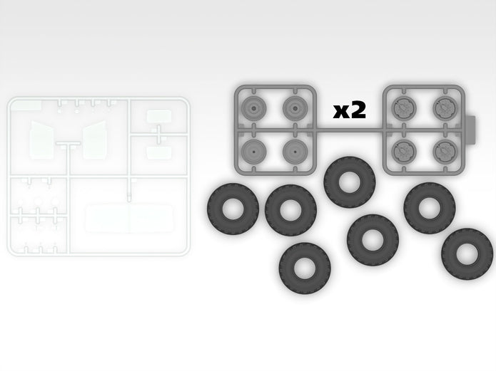 Fire trucks of Ukraine Scale 1:35 ICMDS3527 Plastic Model Truck Kit
