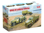 WWII US military vehicles Scale 1:35 ICMDS3528 Plastic Model Truck Kit