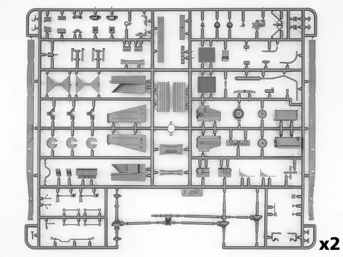 WWII US military vehicles Scale 1:35 ICMDS3528 Plastic Model Truck Kit