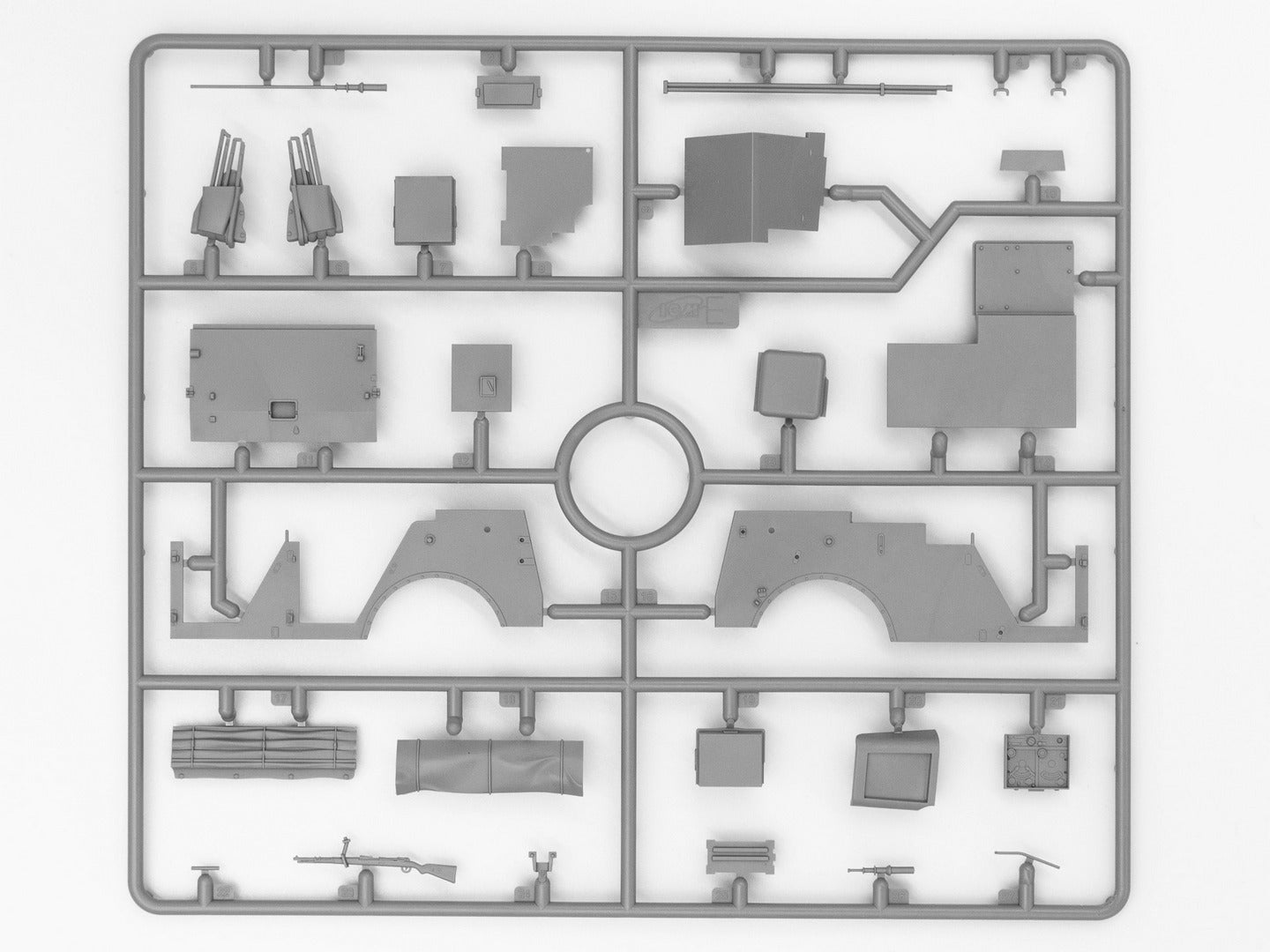 Vehicles of the D.A.K Scale 1:35 ICMDS3529 Plastic Model Truck Kit