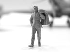 ICM DS4802 Plastic model aircraft kit  + figures Scale 1:48 WWII RAF Airfield