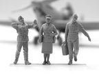 ICM DS4802 Plastic model aircraft kit  + figures Scale 1:48 WWII RAF Airfield
