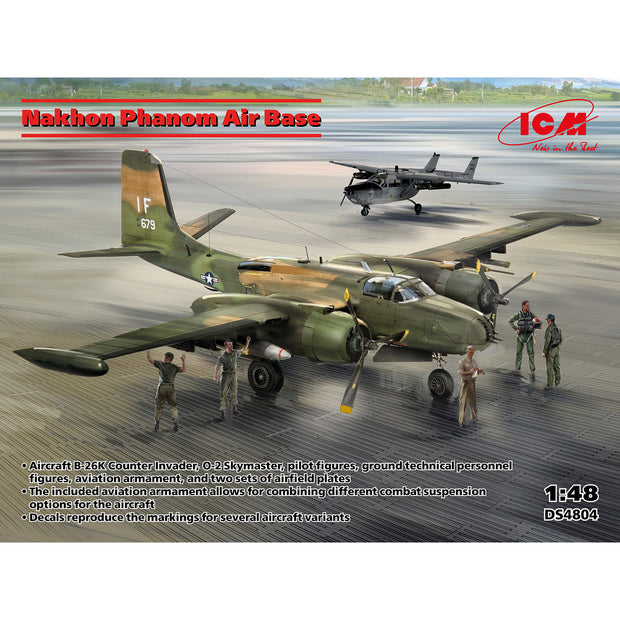 Nakhon Phanom Air Base Plastic Model Kit - Scale 1:48 ICMDS4804