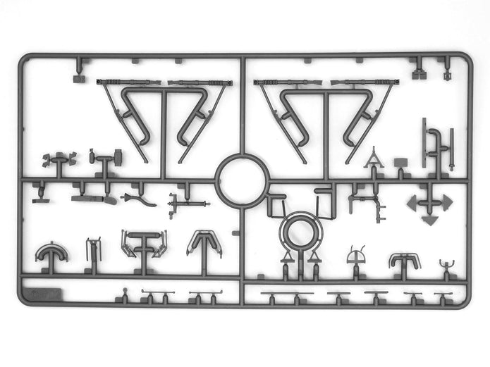 Airfield of the Luftwaffe bomber group Scale 1:48 ICMDS4805 Plastic Model Figures Kit