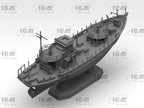 ICM S.012 ship model 1:144 KFK Kriegsfischkutter WWII German multi-purpose boat