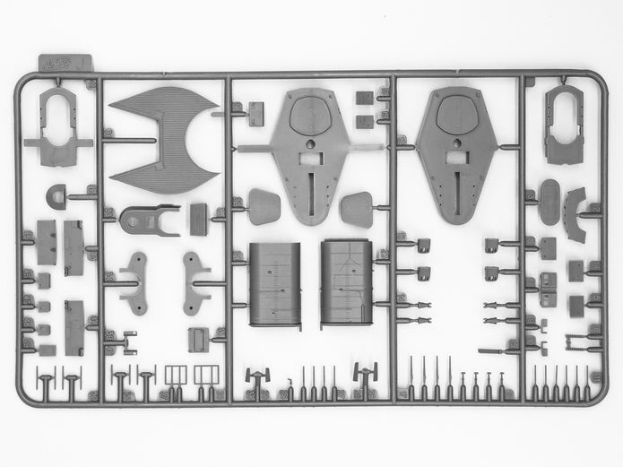 ICM S002 Plastic model ships kit 1:350 Grosser Kurfurst WWI German battleship