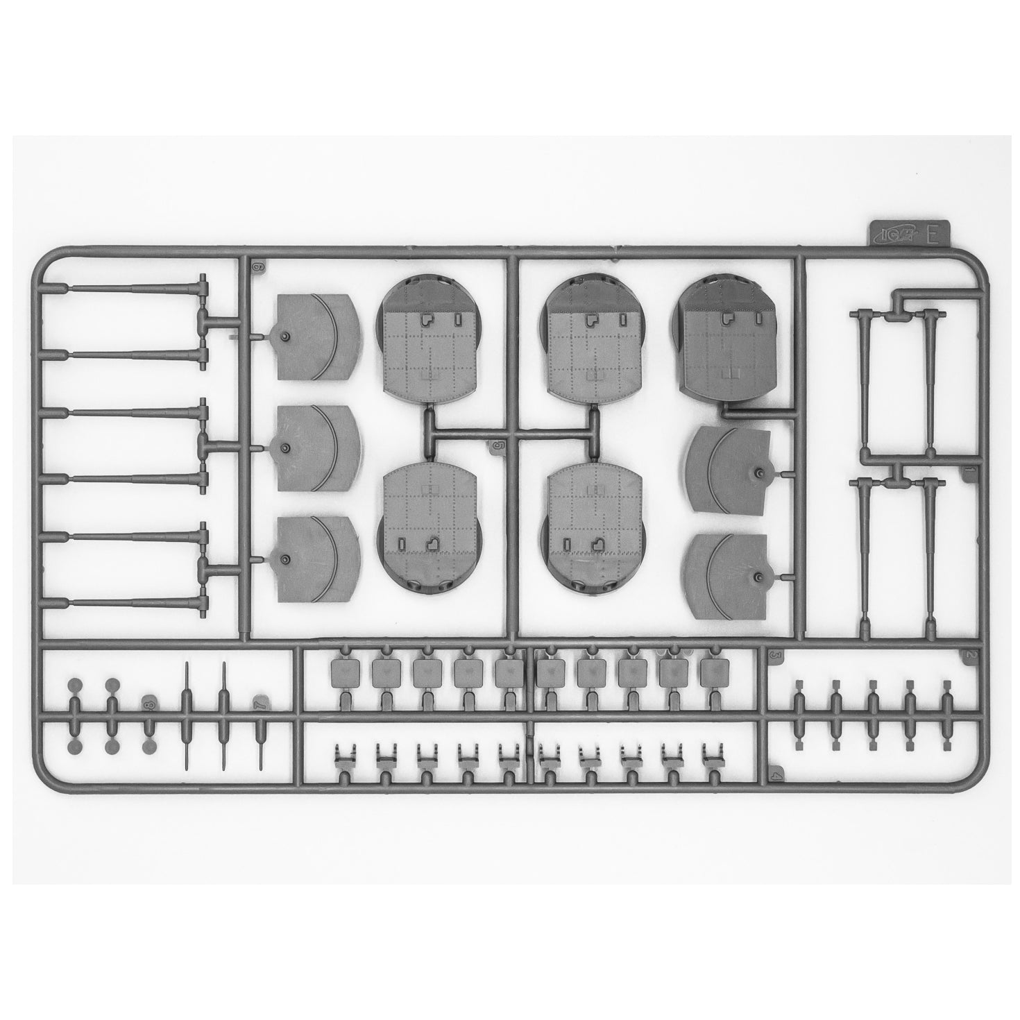 ICM S005 Plastic model ship kit Scale 1:350 Markgraf' WWI German battleship