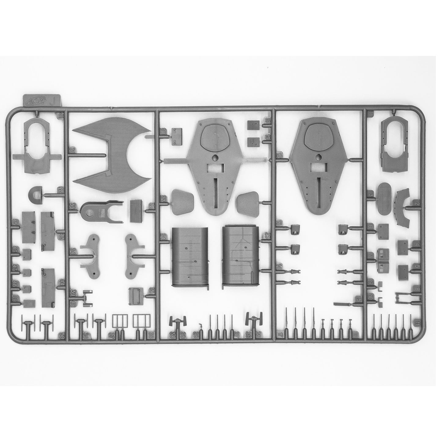 ICM S005 Plastic model ship kit Scale 1:350 Markgraf' WWI German battleship