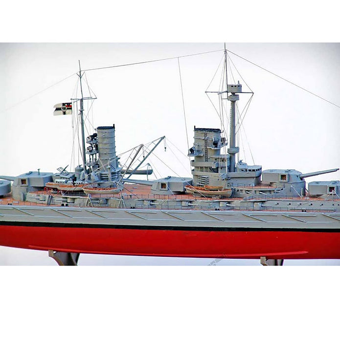 ICM S005 Plastic model ship kit Scale 1:350 Markgraf' WWI German battleship