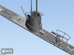 ICM S009 Plastic model kit Scale 1:144 U-Boat Type IIB (1939) German submarine