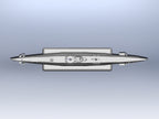 ICM S010 Plastic model kit Scale 1:144 U-Boat Type IIB (1943) German submarine
