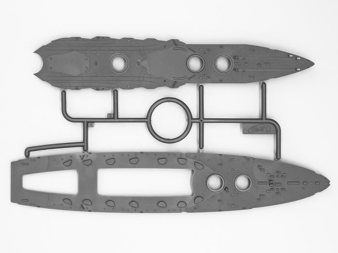 ICM S015 ship models plastic Scale 1:700 WWI German Battleship Grosser Kurfürst