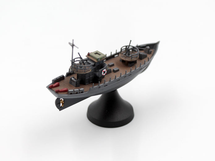 ICM S018 model kit boat 1:350 KFK Kriegsfischkutter WWII German multi-purpose