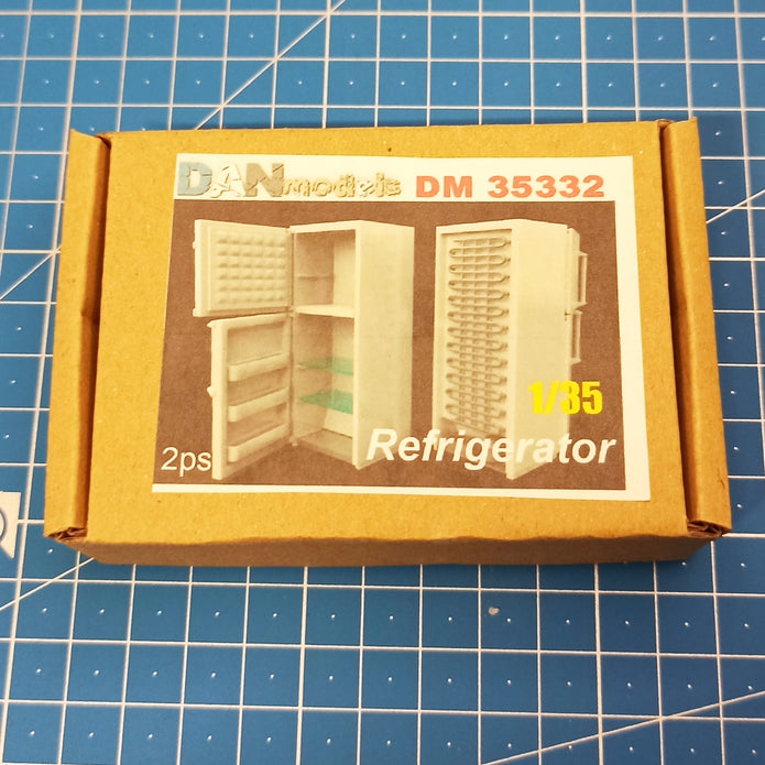 Material for dioramas. fridge. Set 2 pcs. 3D printing Scale 1:35 DAN Models DM 35332