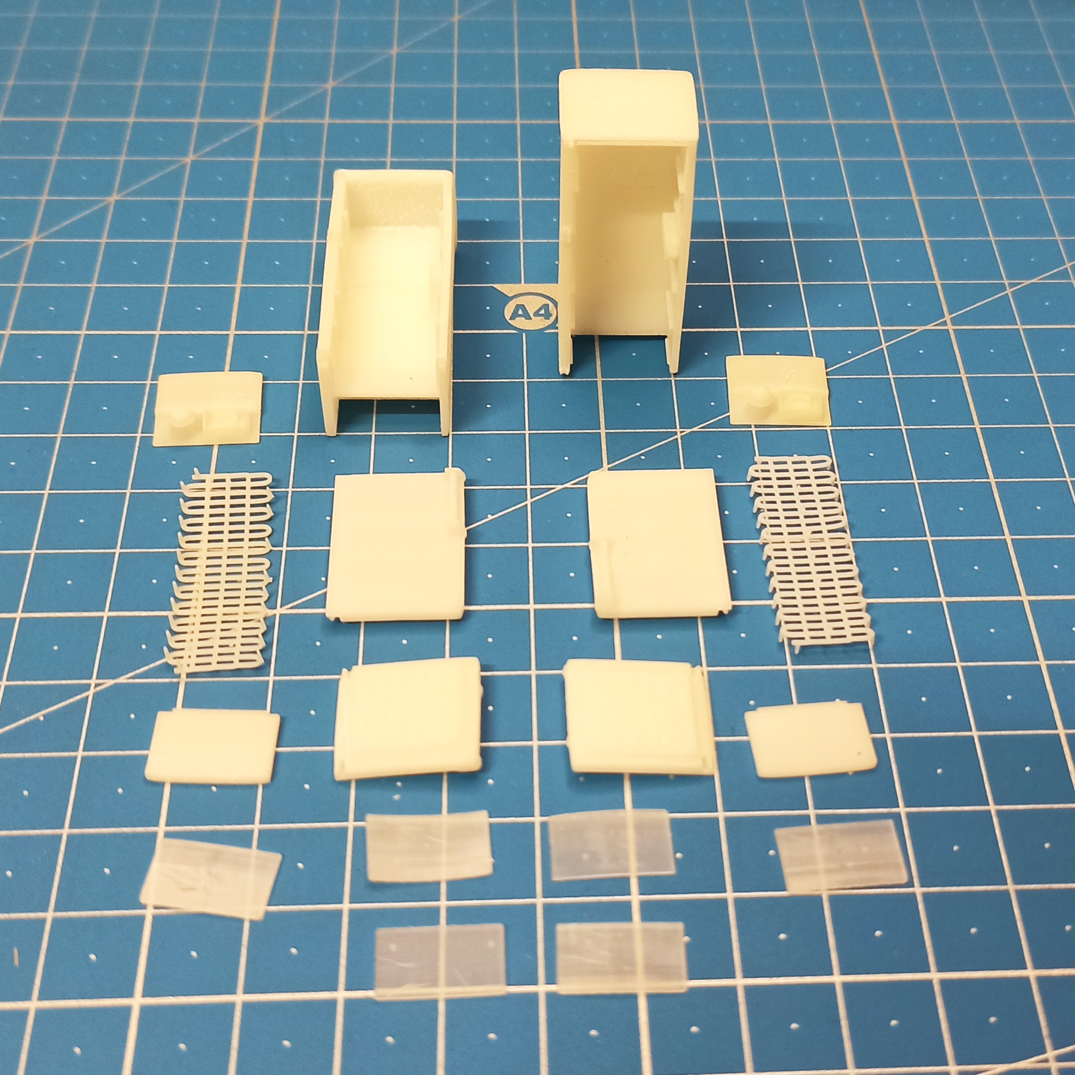 Material for dioramas. fridge. Set 2 pcs. 3D printing Scale 1:35 DAN Models DM 35332